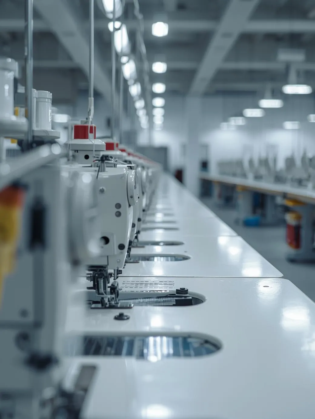 Modern ZM Exports manufacturing facility producing premium sportswear.