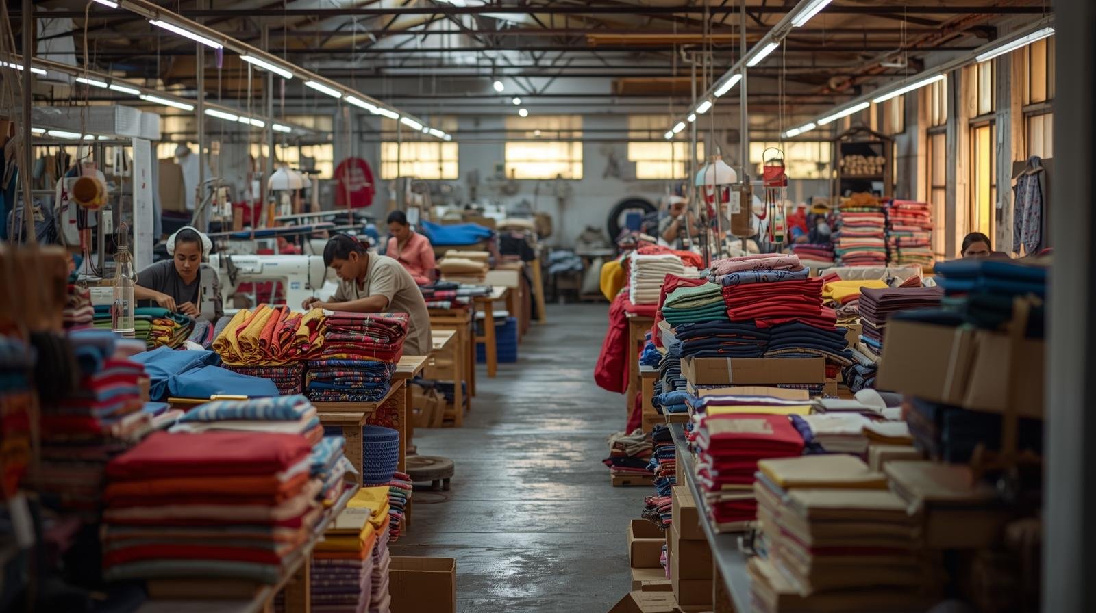 Local textile industry growth initiatives.